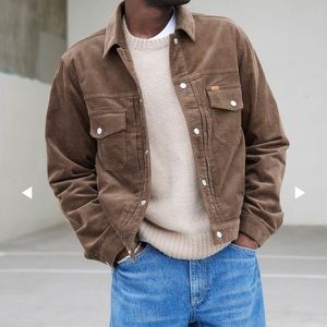 NWT AYR CLASSIC 3 SEASON THE RIDE CORDUROY JACKET COLOR: BRODO